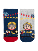 Feuerwehrmann Sam  5er Pack Feuerwehrmann Sam Socken Sneaker Kindersocken Söckchen in Mehrfarbig