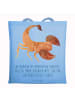 Mr. & Mrs. Panda Laptoptasche Skorpion Biss mit Spruch in Sky Blue