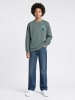 Petrol Industries Lockeres Sweatshirt mit Print Ironbrook in Grün