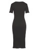 LASCANA Shirtkleid in schwarz