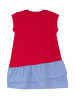 Denokids Kleid Cat & Heart in Red