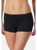 Schiesser Boyshort Unique Micro in Schwarz / beige