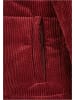 Urban Classics Urban Classics Damen Ladies Corduroy Puffer Jacket in burgundy