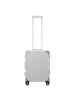 Aleon Fortis 4-Rollen Kabinentrolley Aluminium 54 cm snowwhite