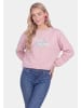 IZIA Women Sweatshirt in Light Rose