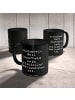 Mr. & Mrs. Panda Kaffeetasse Spruch Großonkel Superheld mit Spruch in Schwarz