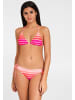 Venice Beach Triangel-Bikini in pink-gestreift
