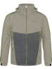 Normani Outdoor Sports Kinder Regenjacke mit Fleecefutter Wasilla in Beige