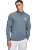 Under Armour Longsleeve "Armour Fleece 1/4 Zip" in Blau