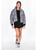 myMo at night Women Jacket in grey multicolor