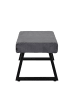 B&D Home Sitzbank DOLCE in Anthrazit- (B)140 x (H)48 x (T)48 cm