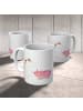 Mr. & Mrs. Panda Tasse Einhorn Schwein ohne Spruch in Weiß