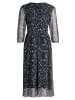 BETTY & CO Mesh-Kleid mit Print in Mint/Black