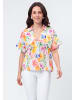 usha BLUE LABEL Women Blouse in Multicolor White