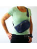 Florence Leder Gürteltasche Florence Tasche blau, mehrfarbig ca. 25cm