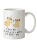 Mr. & Mrs. Panda Trinklernbecher Mops Verliebt mit Spruch in Weiß
