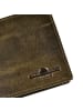 Greenburry Newport Geldbörse RFID Schutz Leder 11 cm british green