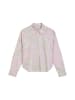 Marc O'Polo Print-Bluse relaxed cropped in Light Pink