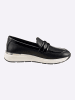 Heine Slipper in schwarz