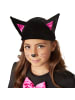 tectake Poncho in Einheitsgröße, schwarz/pink