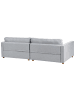 Beliani 3-Sitzer Sofa VINSTRA in Grau/Braun - (W) 250 x (H) 80 x (L) 125 cm