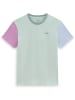 Vans Top "Colorblock Bff Tee" in Blau