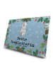 Mr. & Mrs. Panda Teekalender Panda Beste Teamleiterin mit Spruch in Eisblau