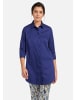 EMILIA LAY Kurzarmbluse cotton in blau