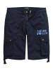 Men Plus Bermuda in navy blau