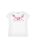 Monnalisa T-Shirt 11G605 Weiß