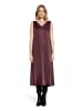 Vera Mont Casual-Kleid zweiteilig in Dark Maroon