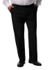 Men Plus Businesshose in schwarz