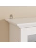 SoBuy Wandschrank in Reinweiß - (W) 13.5 x (H) 68.5 x (L) 68 cm