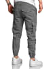 Amaci&Sons Cargo Jogger-Chino PLANO in Dunkelgrau