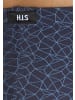 H.I.S Slip in blau/navy/hellblau