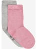 Minymo Kinder Socken "Ankle sock w. lurex (2-pack)" in Multicolor