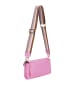 faina Crossbody Bag Aus Leder in Rosa Pink