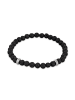 KUZZOI Armband 925 Sterling Silber in Schwarz
