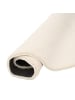 Pergamon Super Soft Kinder Hochflor Teppich Silky Kids Rund in Creme