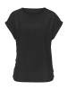 Vivance by Lascana Kurzarmbluse in schwarz