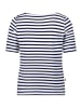 Betty Barclay Ringelshirt mit Placement in Weiß/Dunkelblau