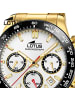Lotus Chronograph-Armbanduhr Lotus Classic gold groß (ca. 43,5mm)