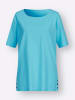 Sieh an! Kurzarm-Shirt in aqua