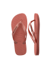 Havaianas Slipper mit Metallic-Logo-Aufdruck Canyon Clay