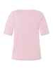 More & More softes Halbarmshirt, Knot-Detail in milky rose