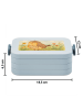 Mr. & Mrs. Panda MEPAL Bentobox Eule Zufrieden Design ohne Spruch in Blau Pastell
