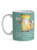 Mr. & Mrs. Panda Tasse Sozialarbeiterin Hoffnungsträger mit Spruch in Meeresbrise
