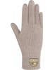 Normani Outdoor Sports Kinder Merino Strick-Fingerhandschuhe Berlingen in Beige