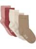 Minymo Kinder Socken "Ankle Sock Multi (5-Pack)" in Rosa