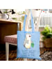 Mr. & Mrs. Panda Tote Bag Sommelier Herz mit Spruch in Sky Blue